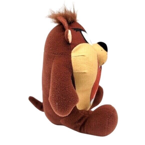 Looney Tunes Taz Plush Brown 7" Toy Factory Tasmanian Devil Road Runner 2019 - Picture 5 of 10